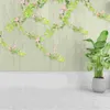 Dekorativa blommor jul dekore simulerade wisteria rems