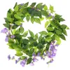 Fiori decorativi Falsa Wisteria Vine Flox Floro sospeso Primavera Summer Wall Ciondolo