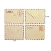Hediye sargısı 10 adet/lot 96 73mm moda sevimli mini kırtasiye zarfı romantik stil zarf tebrik kartı kartpostallar