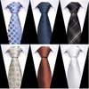 Laço gravata amarração para homens gravatas moda atacado 7,5 cm gravata de luxo Acessórios de casamento cinza escuro Dot Man Fit Workplace Local