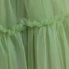 Bright Wine Green White Pink Jewel Girl's Birthday/Party Dresses Girl's Pageant Dresses Flower Girl Dresses Girls Everyday Skirts Kids' Wear SZ 2-10 D406235