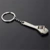 Keychains Lonyards Mini Tool clé Keychain Metal Car Cleyring High Quality Simulation Bijoux Gift Q240403