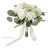 Wedding Flowers Bridal Bouquet Tossing Flower Arrangements Bouquets For Bridesmaid Graduation Shower Ceremony