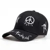 Ball Caps Summer Baseball Hat Graffiti Sun Hip Hop Adjustable Button Suitable for High Quality Women Q240403