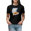 Polos Polos Panda Express Orange Chicken T-shirt Hippie Ubranie koszulki z krótkim rękawem letnie topy ciasne koszule dla kobiet