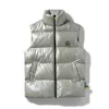 2022 Autumn/winter Bright PU Cotton Men's Wear Couple Large Casual Warm Vest Coat