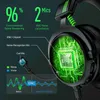 Telefones celulares Ear fones de ouvido E5000Pro Profissional Gaming Headset com Mic 7.1 Soed Sound Gaming Earphones Headset com Wired USB para PC/Xbox/PS5 Y240407