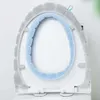 New Winter Warm Thickened With Handle Universal Soft Washable Bathroom Toilet Seat Cover Pad Cushion Mat