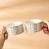 Cups Saucers Ins Style Ceramic Mug Phnom Penh Coffee Cup Saucer Set Home Tea Flower Light Luxury English Breakfast Gift