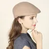 Berets Ladies Wool Hut weibliche Mode Baskenmütze Peaked Cap Erwachsener süßes All-Match-Woll-Japaner B-7760