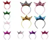 10pcslot Mode Regenbogen reversible Paillettenkronhaarbänder für Mädchen Doppelsindes Stirnband handgefertigtes Haar -Erklärungen für Kinder14669043
