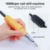 Medicine 2 in 1 78w Led Uv Lamp with Electric Nail Drill Hine for Gel Polish Dryer Nail Lamp 30s/60s Time Auto Sensor Manicure Tool