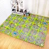 Baby Play Mat 9pcs/Los Kinder Teppich Playmat Kinder Teppich Weiche Boden Spielzeug Verkehr Road Home Decor Eva Kinder Schaum Rätsel 240322