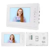 Intercomo Wired Video Intercom System Video Doorbell Door Bell Visual Handsfree Twoway Audio Color Camera com visão noturna para casa