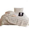 毛布暖かいトスカーナ模造毛皮の毛布のための豪華な暖かさの快適なベッドハイエンドソファ
