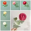 Decoratieve bloemen Silk Artificial Peony Handmade 2 Heads Flower Bouquet Arrangement Floral Art