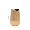 Vases Modern Luxury Gold Nordic Style Living Room Minimalist Design Desk Ceramic Cylinder Vase En Ceramique Decor WZ50HP