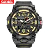 Tactical Mential Multi fonctionnelle Night Night Glow Imperproof Outdoor Digital Electronic Watch