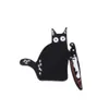 Stift broscher tecknad svart vit katt serie par punk stil djur märken tillbehör klädsäckar och knappar släpp leverans juvelr dhrks
