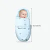 Dekens hibobi baby swaddle wrap deken voor geboren en baby zachte dikke katoenen slaapzak met verstelbare vleugels