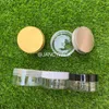 Storage Bottles 50g 100g 120g 150g Plastic Jar With Lids Screw Tin Clear Container Makeup Face Cream Sample Pot