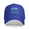 ボールキャップイエスは真実の生活の道を歩むジョン14：6ファッショナブルサーマルバイザーフードトラック運転手の女性女性の帽子