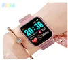 Modka Nowa Y68 Pro Sport Smart Watch Women Men Smartwatch Portable Electronics TEARTA TEARTNS Tracker FITNS dla Apple Android iOS8619346