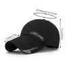 Ball Caps 2021 Sports Hat Mens Fish Outdoor Fashion Line Baseball Long Lining Sun Visor Button Bone Glasses Q240403