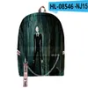 Rucksack Harajuku Funny Creepypasta 3D Print School Taschen Unisex Oxford wasserdichtes Notizbuch Multifunktions -Reise -Rucksäcke