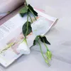 Dekorative Blumen Schöne Faux Eustoma Blume Realistische tragbare falsche, schöne Seide