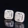 Designer Master Rocks Jewelry 925 Sterling Silver 2CTW Hip Hop Iced Out VVS Baguette Moisanite Mois d'oreilles