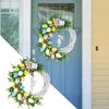 Decorative Flowers Easter Door Wreaths Beautiful And Lovely Decorations Outdoor Welcome Sign Multifunctional Garden