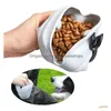 Bols pour chiens mangeurs de la taille de formation portable sac sile gâteau à collation appât chiens obéissance agilité extérieur rangement alimentaire sache de récompense sacs fa dhszr