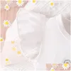 Ensembles de vêtements 2pcs Été pour bébés filles doux et confortables blancs imprimés en orange simple de vent simple short décontracté