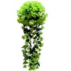 Decorative Flowers Party Flower Vine Hanging Reusable Artificial Wisteria Purple-color Garland For Indoor/outdoor Wedding