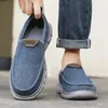 Casual Shoes Summer For Men 2024 Slip-on Canvas Non-Slip Walking Fashion Lightweight Comfortable Sneakers Big Size