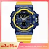 Polshorloges sanda top luxe led digitale horloges heren dual display horloge waterdichte g style sport polswatch militaire leger klok mannetje