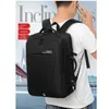 Çok fonksiyonlu çantalar büyük kapasiteli sırt çantası iş seyahati trend erkek su geçirmez bilgisayar çantası okulu yq240407