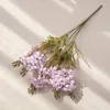 Fleurs décoratives simulation fleur artificielle pour la maison du salon table de table de table de mariage fête en plastique faux décor PO accessoires
