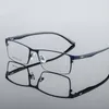 Lunettes de soleil Frames Spectacle Frame Men Eyeglasse ordinateur Myopie Optical Oeil Eye Clear Lens pour mâle Eyewear 9909