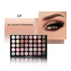 40 kolorów Shimmer Glitter Shadow Palette Wodoodporna kosmetyczna Matowa Paleta makijażu