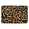 Carpets Sexy Leopard Fashion Home Doormat Decoration Flannel Soft Living Room Carpet Kitchen Balcony Rugs Bedroom Floor Mat