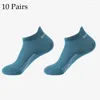 Sports Socks 10 Pairs Cotton Men's Short Crew Ankle High Quality Breathable Deodorant Casual Women Summer Low-Cut Thin Sock For Male