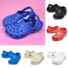 Designer Crocodile Shoes Fur Clog Buckle Slides Sandals Slippers Classic Men Women Triple White Black Blue Green Pink Red Free Shipping Outdoor Waterproof Shoes 14