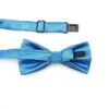 Bow Binds Solid Color Parent-Kind-Fliege Biege Set Klassische und niedliche Familien Schmetterling Party Abendessen Hochzeitsdesign niedliche Fliege Accessoires Nr. 14 C240412