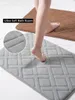 Bath Mats Soft Step Premium Memory Foam Bathroom Rug Super Absorbent Non Slip Machine Washable Quick Dry Mat