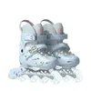 ABEC-11 Bärande professionell inline rullskridskor kvinna man barn vuxna skor utomhus 4 hjul sneaker 240407
