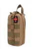 Tactical Sports Medical Molle Accessory Camuflage de camuflaios multifuncionales de montañismo.