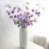 Decoratieve bloemen 1 Branch Simulatie Bloem Colorfast Faux Silk Extended Real Looking Elegant Campanula Chic Holiday Supplies