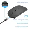 Mice Wireless Mouse Silent PC Rechargeable 2.4G USB Cassette C Optical for Laptops Tabelt Smartphones H240407